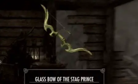 Glass Bow of the Stag Prince skyrim